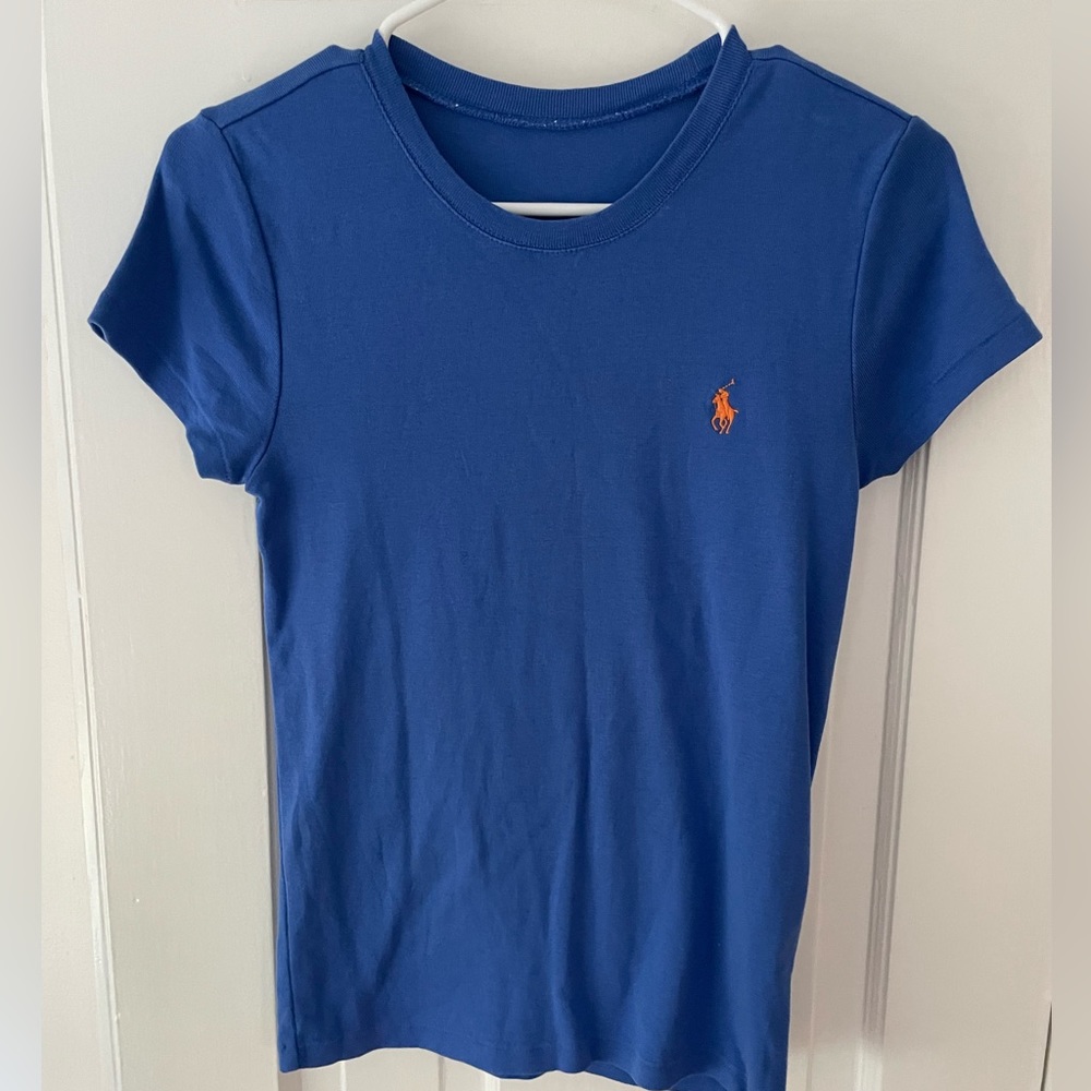 Blue Baby Tee